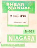 Niagara-Niagara 1B 25 Ton, Press Brake, B-12-B instructions and Parts Manual 1963-1B-25 Ton-01